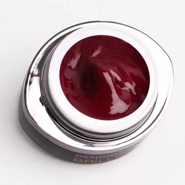 Designer gel burgundy
