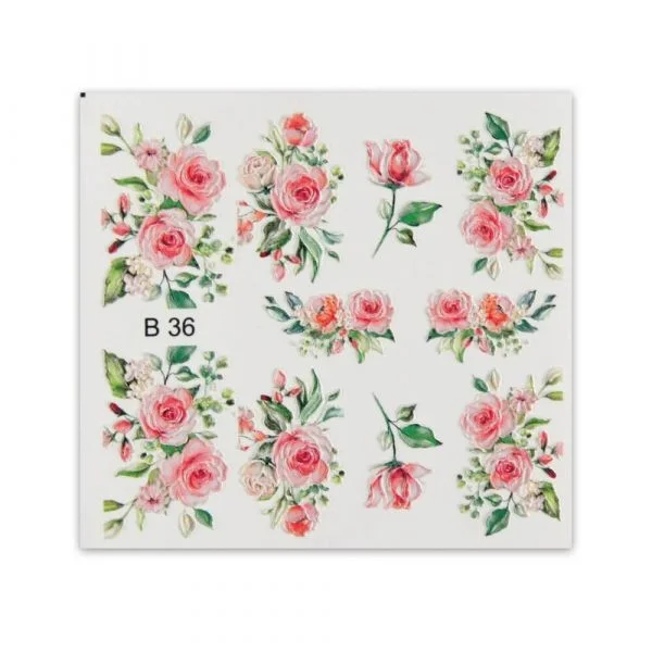 3D nails stickers