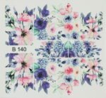 3d nail art sticker b140
