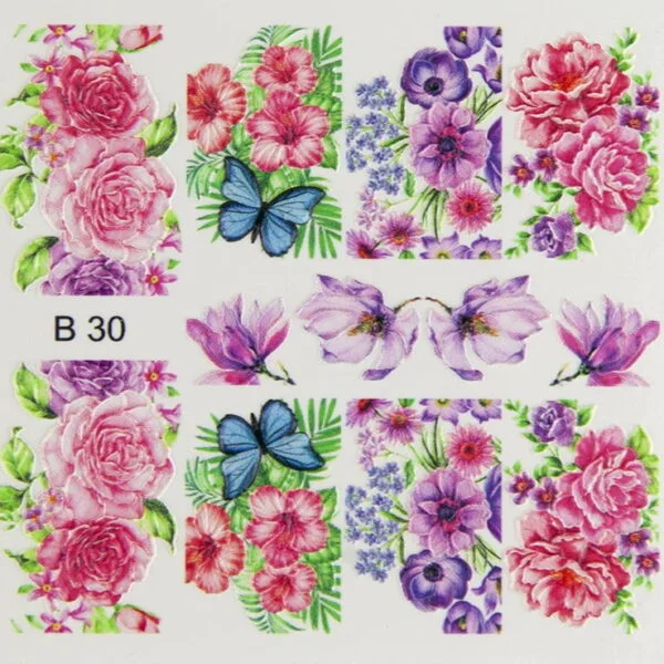 nail stickers b30