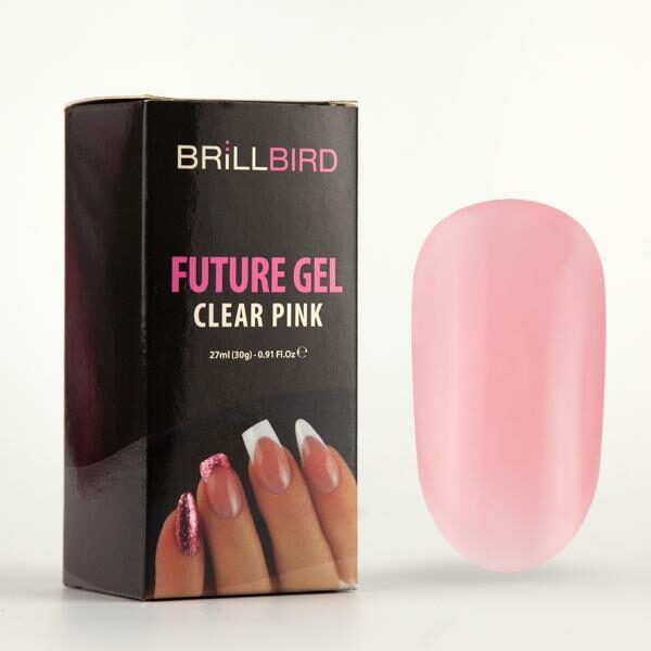 future gel clear pink acrygel
