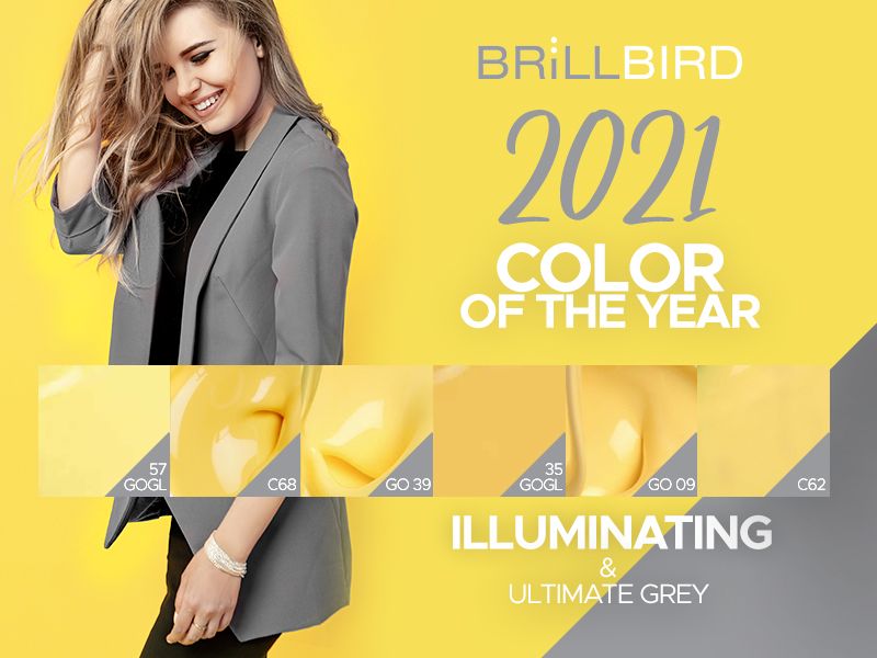 Χρώματα της Χρονιάς 2021 Color of the Year Illuminating Ultimate Gray