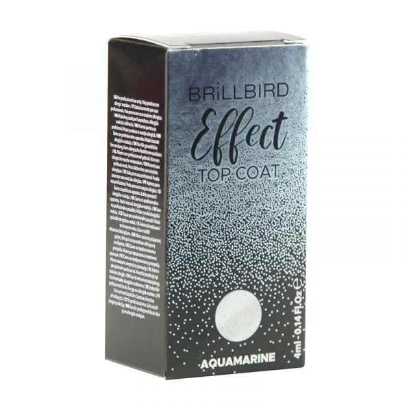 Effect Top Coat 4ml #Aquamarine- Γυαλιστικό Gel