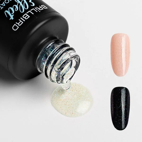 Effect Top Coat 4ml #Aquamarine- Γυαλιστικό Gel
