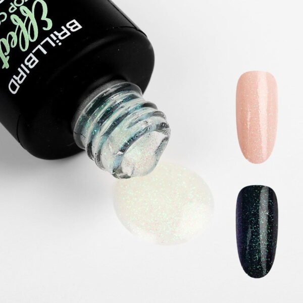 Effect Top Coat 4ml #Green - Γυαλιστικό Gel