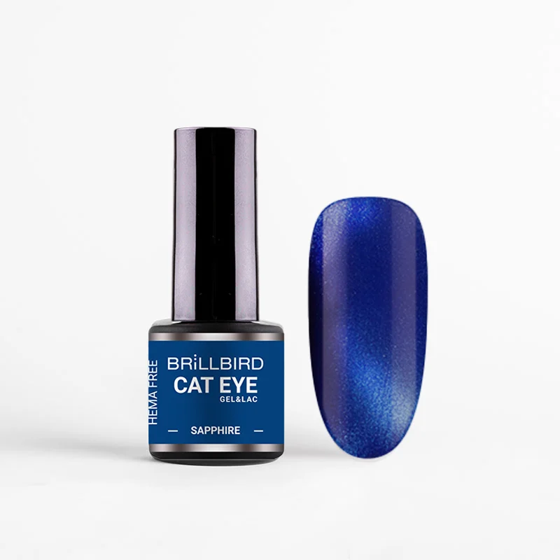 Cat Eye - Sapphire - Ημιμόνιμο Βερνίκι Νυχιών