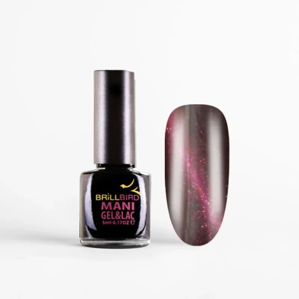 Cat Eye - Purple - Ημιμόνιμο Βερνίκι Νυχιών
