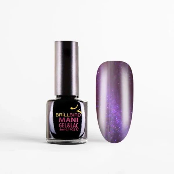 Cat Eye - Violet - Ημιμόνιμο Βερνίκι Νυχιών