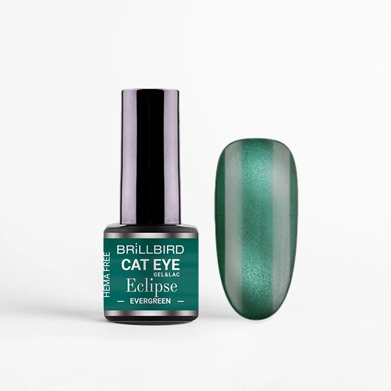 Cat Eye Eclipse - Evergreen - Ημιμόνιμο Βερνίκι Νυχιών