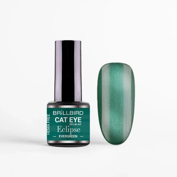 Cat Eye Eclipse - Evergreen - Ημιμόνιμο Βερνίκι Νυχιών