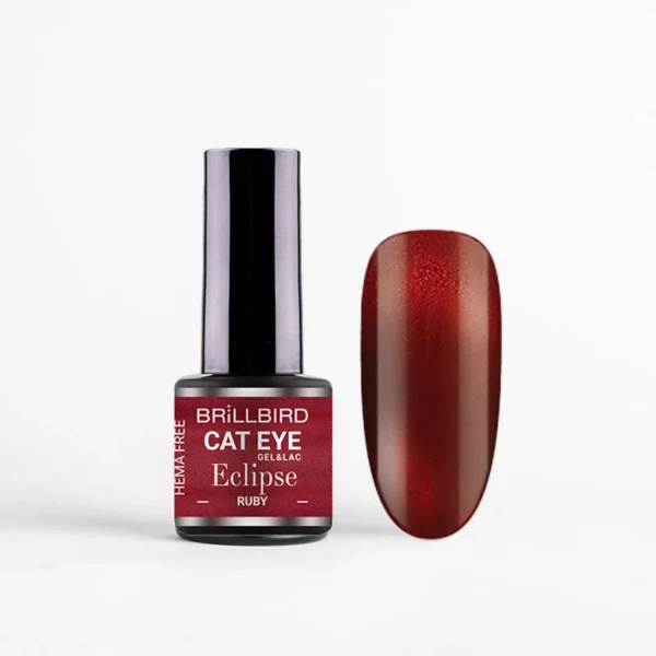 Cat Eye Eclipse - Ruby - Ημιμόνιμο Βερνίκι Νυχιών