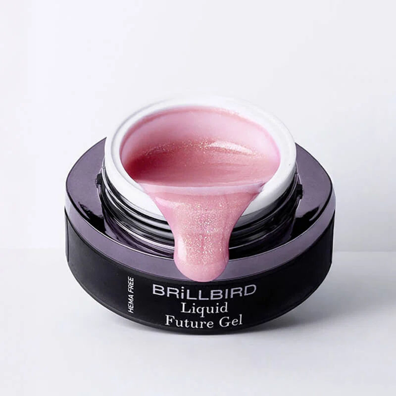 Liquid Future Gel Acrygel Polygel - Shimmer Rose - 15ml