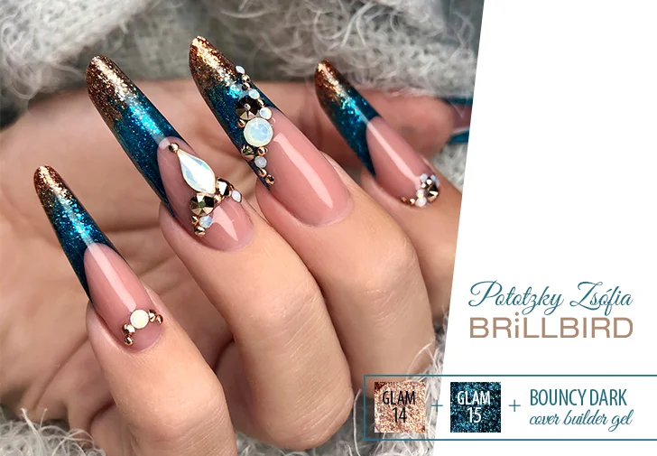 Bouncy dark, glamour 14 glmamour 15