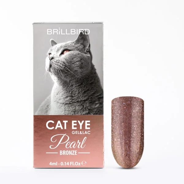 Cateye Pearl Bronze Ημιμόνιμο Βερνίκι Νυχιών
