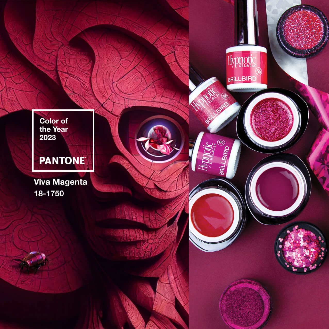 Pantone Color Of The Year 2023 Viva Magenta - Pantone Χρώμα της Χρονιάς 2023 Viva Magenta