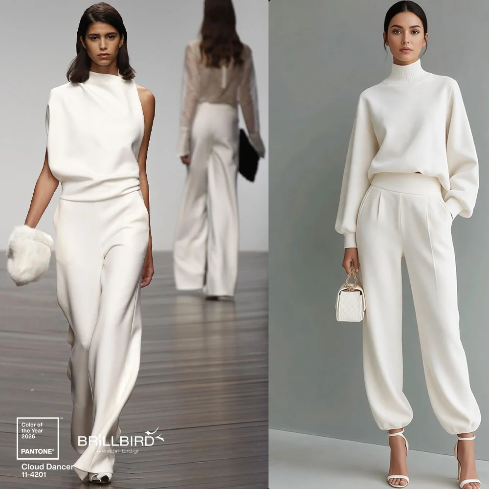 Color of the Year 2026 - Χρώμα της Χρονιάς 2026 – Cloud Dancer