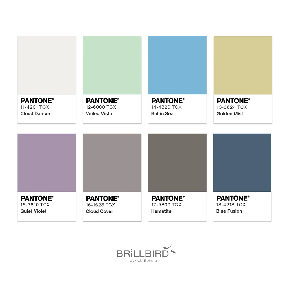 Color of the Year 2026 - Χρώμα της Χρονιάς 2026 – Cloud Dancer