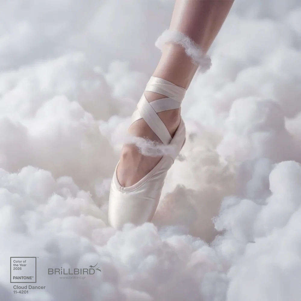 Color of the Year 2026 - Χρώμα της Χρονιάς 2026 – Cloud Dancer