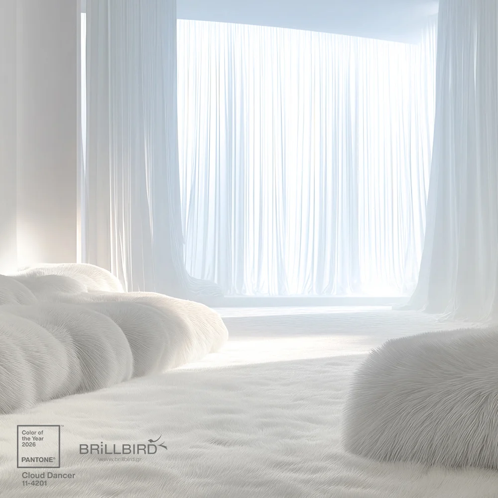 Color of the Year 2026 - Χρώμα της Χρονιάς 2026 – Cloud Dancer