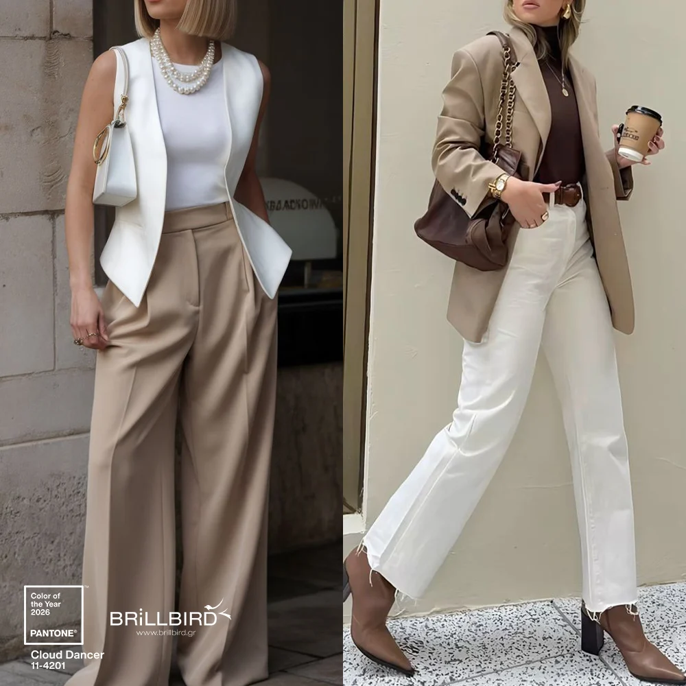 Color of the Year 2026 - Χρώμα της Χρονιάς 2026 – Cloud Dancer