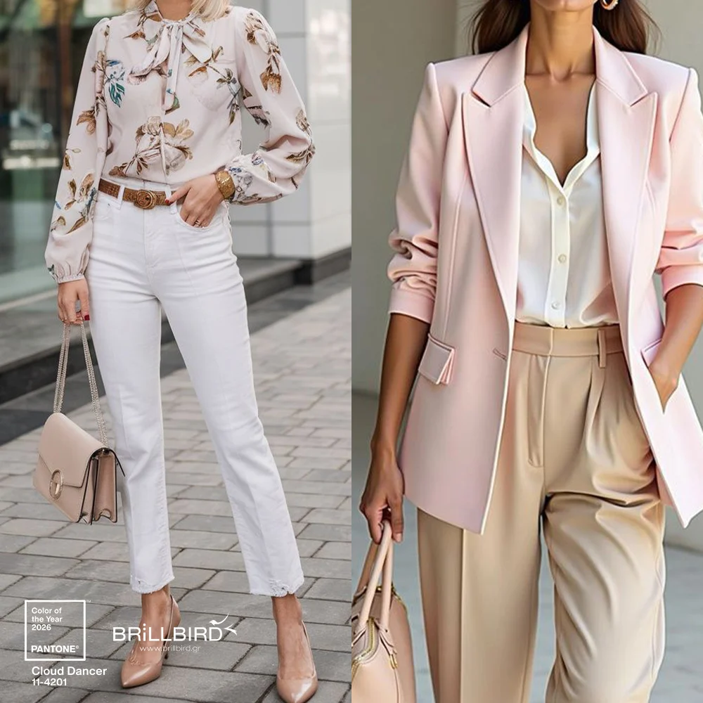 Color of the Year 2026 - Χρώμα της Χρονιάς 2026 – Cloud Dancer