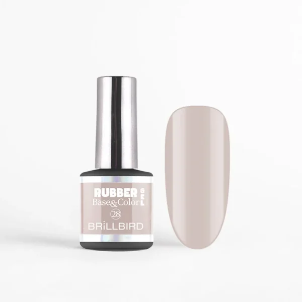 Mani Gel Rubber Base - #28 - ενισχυμένη βάση με χρώμα 8ml